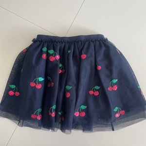 H&M Girls Cherry Skirt